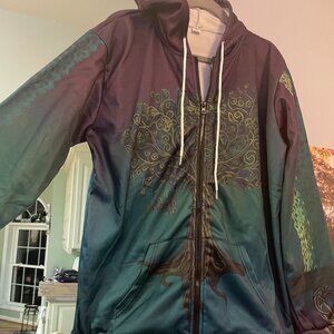 ladies zip up hoodie